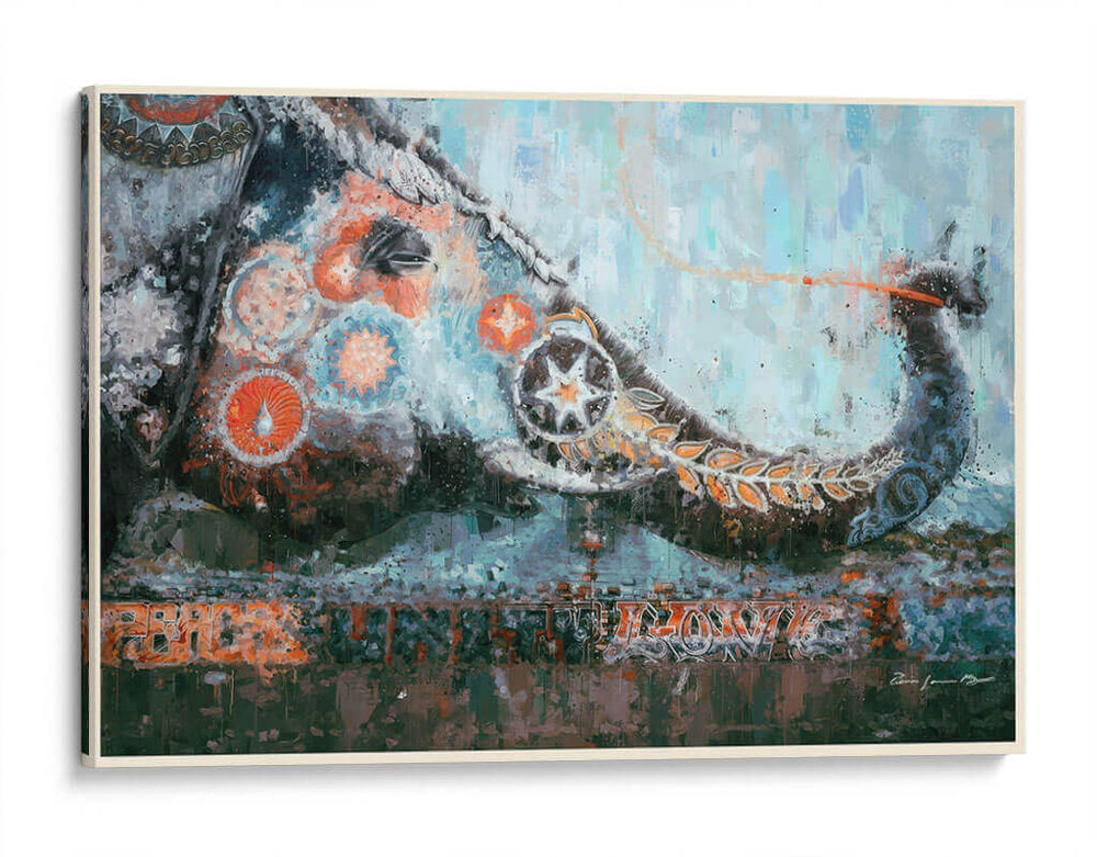 El Elefante - Raúl Bermudez | Cuadro decorativo de Canvas Lab