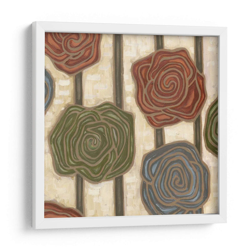 Mod Rosettes Ii - Karen Deans | Cuadro decorativo de Canvas Lab