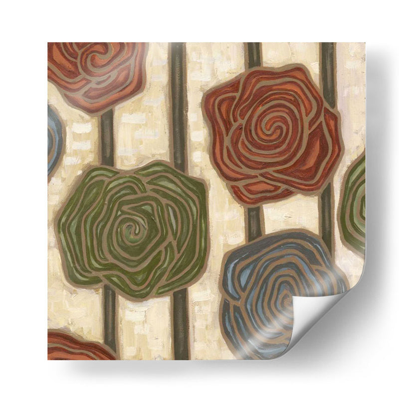 Mod Rosettes Ii - Karen Deans | Cuadro decorativo de Canvas Lab