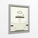 Baño Parisino Iii - June Erica Vess | Cuadro decorativo de Canvas Lab