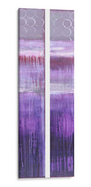 2-Up Purple Rain Ii - Erin Ashley | Cuadro decorativo de Canvas Lab