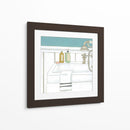 Baño Clásico Vi - Chariklia Zarris | Cuadro decorativo de Canvas Lab