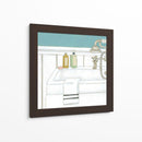 Baño Clásico Vi - Chariklia Zarris | Cuadro decorativo de Canvas Lab