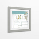 Baño Clásico Vi - Chariklia Zarris | Cuadro decorativo de Canvas Lab