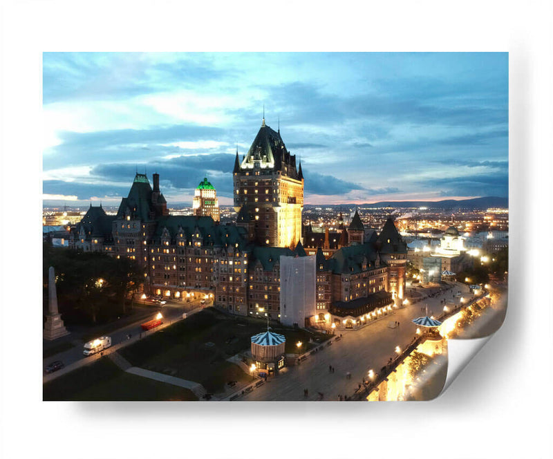 El castillo - Raúl Bermudez | Cuadro decorativo de Canvas Lab