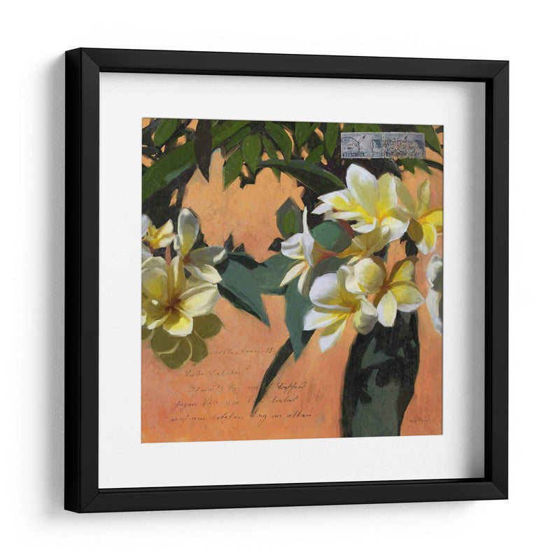 Plumeria Y Franqueo I - Rick Novak | Cuadro decorativo de Canvas Lab