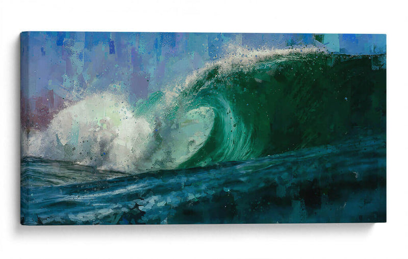 La Ola  - Raúl Bermudez | Cuadro decorativo de Canvas Lab