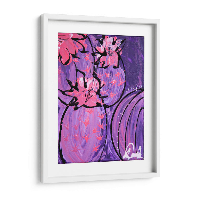 Atardecer cactáceo - David Ríos | Cuadro decorativo de Canvas Lab