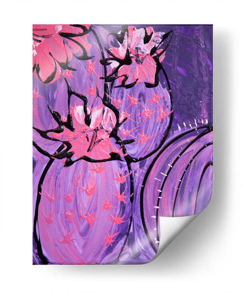 Atardecer cactáceo - David Ríos | Cuadro decorativo de Canvas Lab