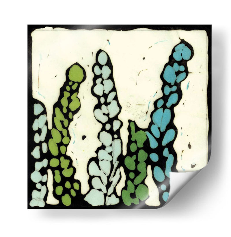 Teal Batik Botanical Iii - Andrea Davis | Cuadro decorativo de Canvas Lab