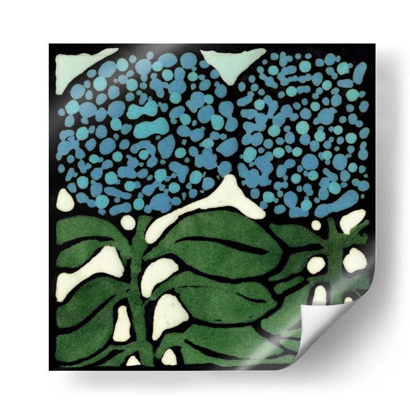 Teal Batik Botanical V - Andrea Davis | Cuadro decorativo de Canvas Lab