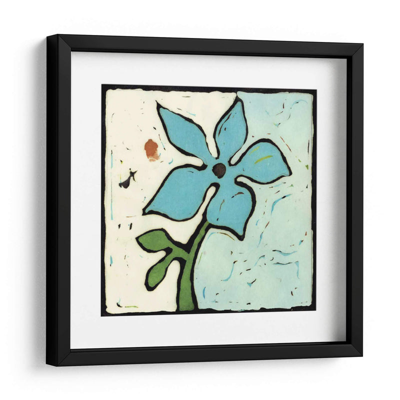 Teal Batik Botanical Vi - Andrea Davis | Cuadro decorativo de Canvas Lab