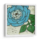 Aqau Batik Botanical Iii - Andrea Davis | Cuadro decorativo de Canvas Lab