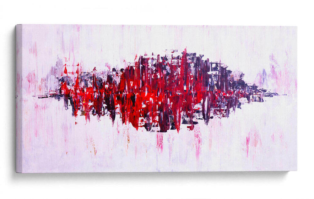 Ciudad carmesí - David Ríos | Cuadro decorativo de Canvas Lab