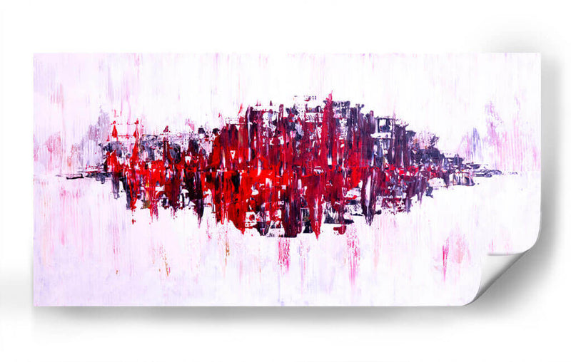 Ciudad carmesí - David Ríos | Cuadro decorativo de Canvas Lab