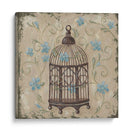 Jaula De Pájaros Decorativos Ii - Jade Reynolds | Cuadro decorativo de Canvas Lab