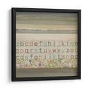 Alfabeto I - W. Green-Aldridge | Cuadro decorativo de Canvas Lab