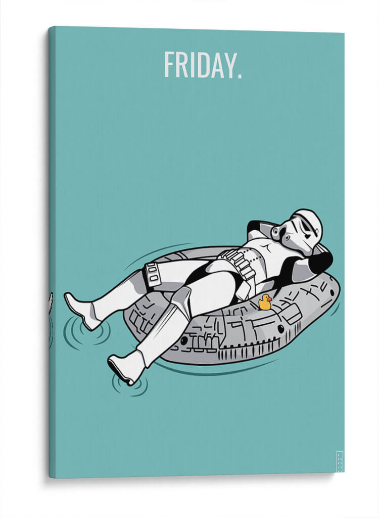 Deathstar - David Aste | Cuadro decorativo de Canvas Lab