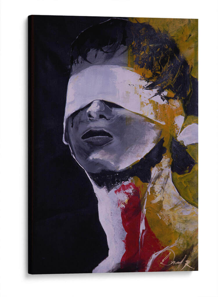 Mordaza - David Ríos | Cuadro decorativo de Canvas Lab