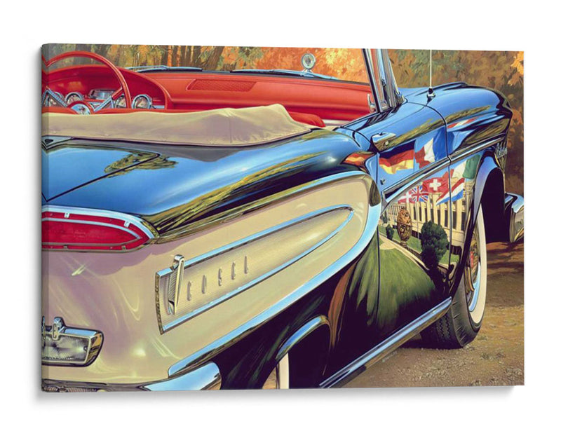 58 Ford Edsel - Graham Reynolds | Cuadro decorativo de Canvas Lab