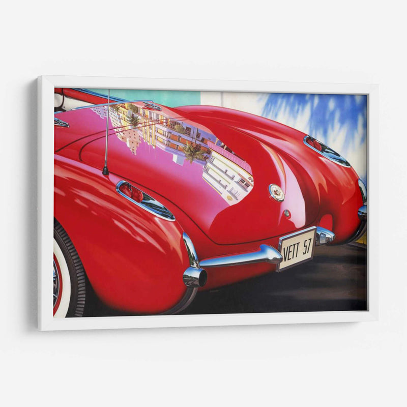 57 Corvette - Graham Reynolds | Cuadro decorativo de Canvas Lab