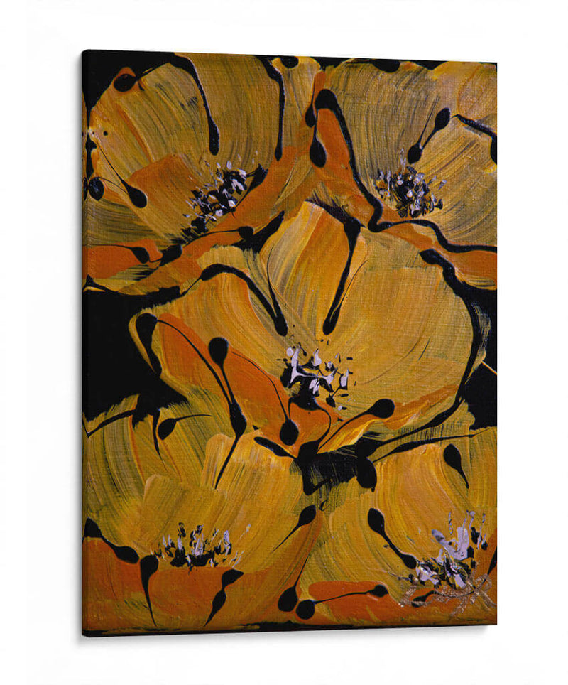 Papaver jaune - David Ríos | Cuadro decorativo de Canvas Lab