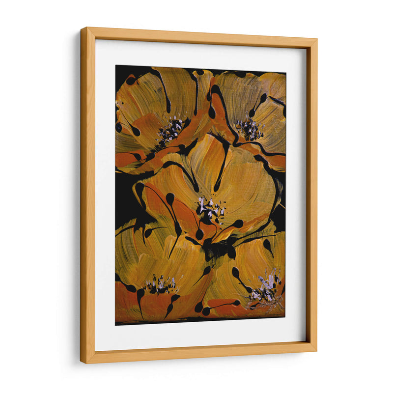 Papaver jaune - David Ríos | Cuadro decorativo de Canvas Lab