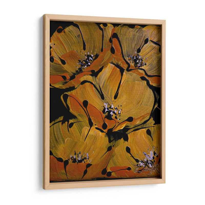 Papaver jaune - David Ríos | Cuadro decorativo de Canvas Lab