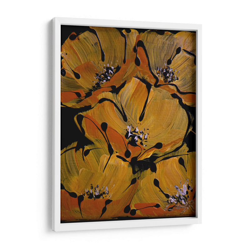 Papaver jaune - David Ríos | Cuadro decorativo de Canvas Lab