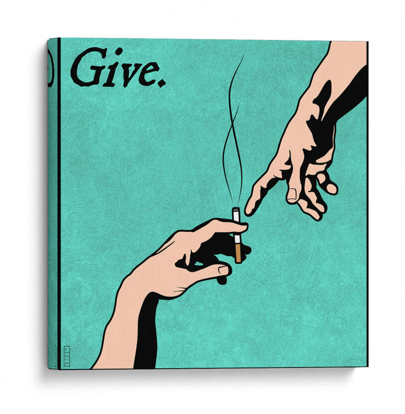Give - David Aste | Cuadro decorativo de Canvas Lab