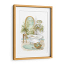 Baño De Acuarela En Spa Ii - Jerianne Van Dijk | Cuadro decorativo de Canvas Lab