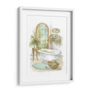Baño De Acuarela En Spa Ii - Jerianne Van Dijk | Cuadro decorativo de Canvas Lab