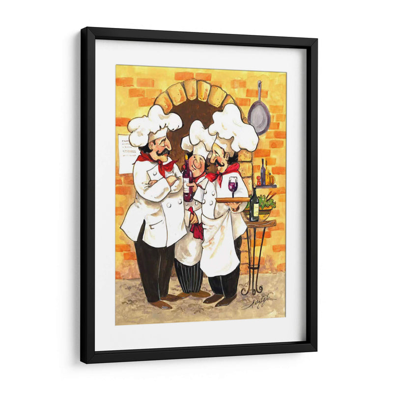 Chefs De Vino - Jerianne Van Dijk | Cuadro decorativo de Canvas Lab