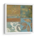 Cuadrante De Hoja De Bronce Ii - W. Green-Aldridge | Cuadro decorativo de Canvas Lab