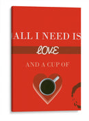 Amor por el café - Eduardo Hernández | Cuadro decorativo de Canvas Lab