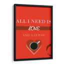 Amor por el café - Eduardo Hernández | Cuadro decorativo de Canvas Lab