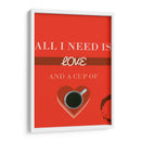 Amor por el café - Eduardo Hernández | Cuadro decorativo de Canvas Lab