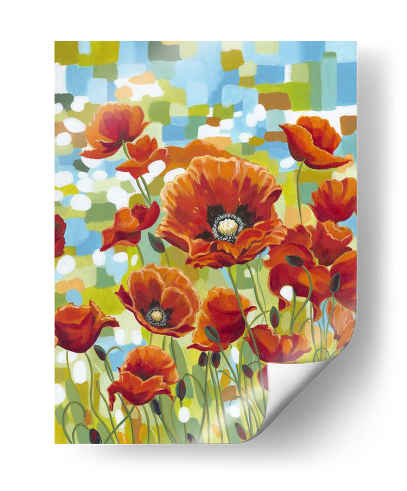 Amapolas Vivas I - Carolee Vitaletti | Cuadro decorativo de Canvas Lab