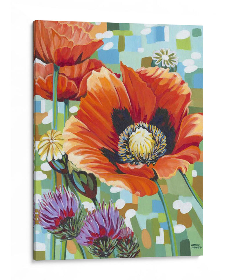 Poppies Vivos Ii - Carolee Vitaletti | Cuadro decorativo de Canvas Lab