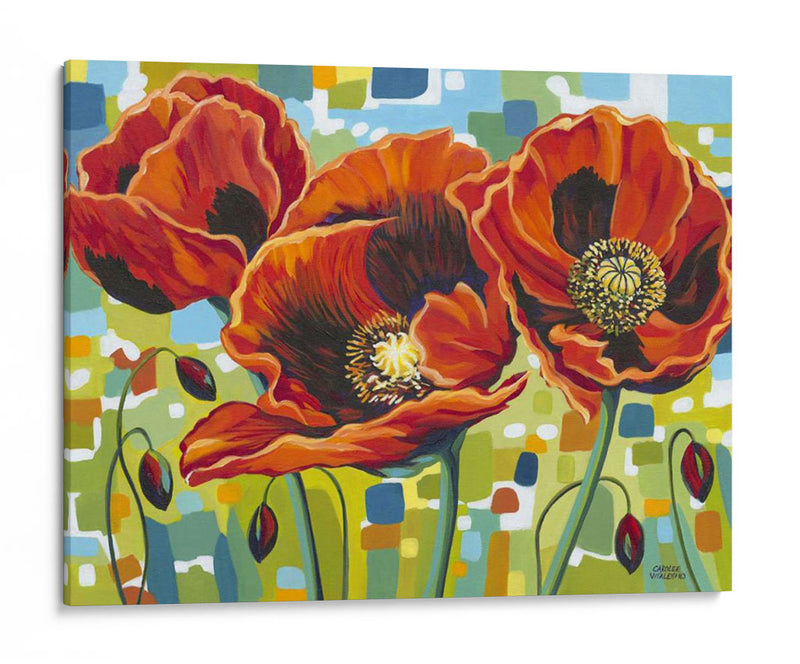 Poppies Vivos Iii - Carolee Vitaletti | Cuadro decorativo de Canvas Lab