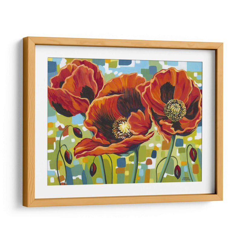 Poppies Vivos Iii - Carolee Vitaletti | Cuadro decorativo de Canvas Lab