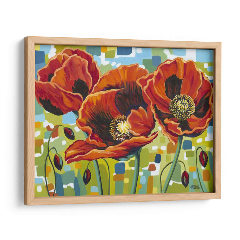 Poppies Vivos Iii - Carolee Vitaletti | Cuadro decorativo de Canvas Lab