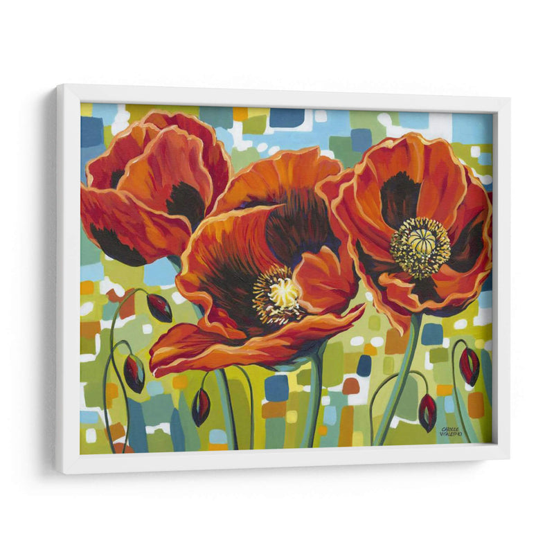 Poppies Vivos Iii - Carolee Vitaletti | Cuadro decorativo de Canvas Lab