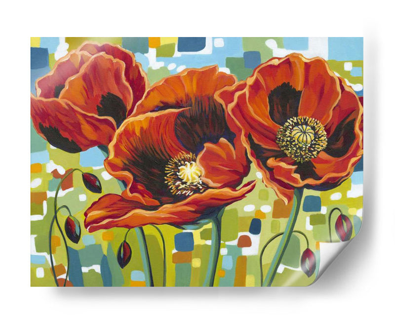 Poppies Vivos Iii - Carolee Vitaletti | Cuadro decorativo de Canvas Lab