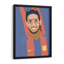 Ronaldinho - Eduardo Hernández | Cuadro decorativo de Canvas Lab