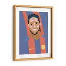 Ronaldinho - Eduardo Hernández | Cuadro decorativo de Canvas Lab