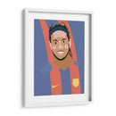 Ronaldinho - Eduardo Hernández | Cuadro decorativo de Canvas Lab