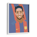 Ronaldinho - Eduardo Hernández | Cuadro decorativo de Canvas Lab