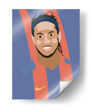 Ronaldinho - Eduardo Hernández | Cuadro decorativo de Canvas Lab