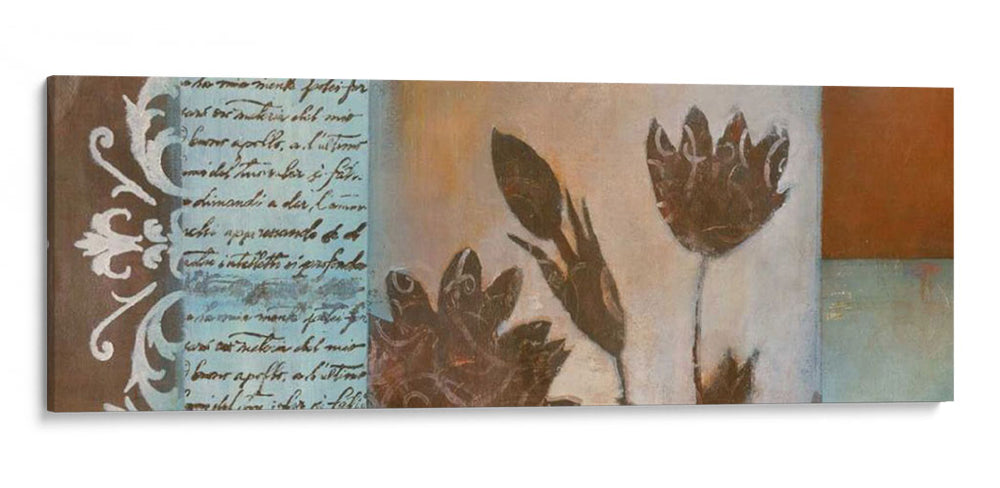 Flor Filigrana Panorama I - W. Green-Aldridge | Cuadro decorativo de Canvas Lab